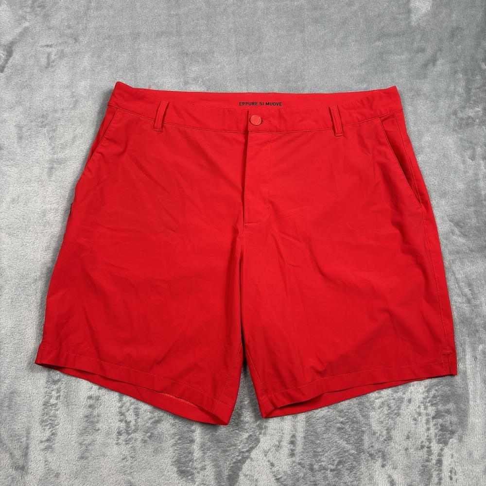 Rhone Men's Chino Resort Performance Stretch Red Shorts 36 Athleisure